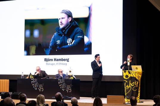 Stefan Ishizaki och Manager Björn Hamberg