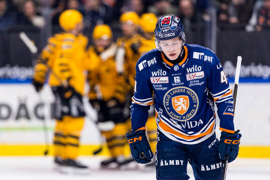 Växjös Leo Sahlin Wallenius deppar
