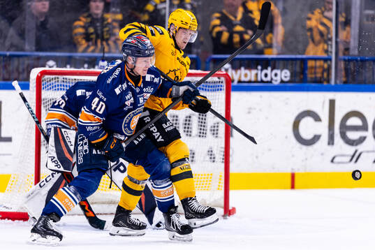 Växjös Dennis Rasmussen och Skellefteås Mikkel Aagaard