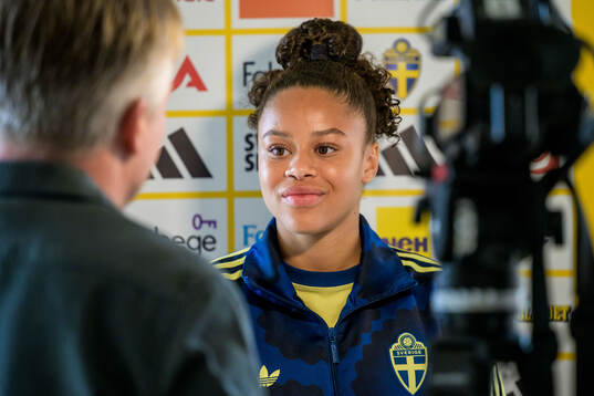 Felicia Schröder of the women's national football team of