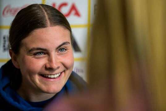 Hanna Wijk of the women's national football team of Sweden