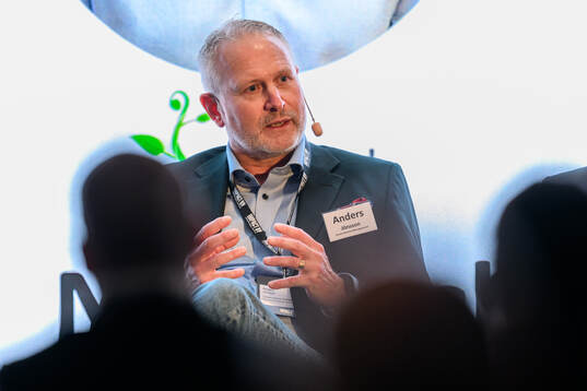 Anders Jönsson, VD Green Karma Management vid ett