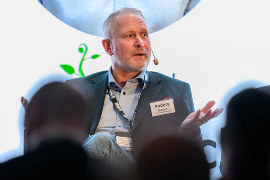 Anders Jönsson, VD Green Karma Management vid ett