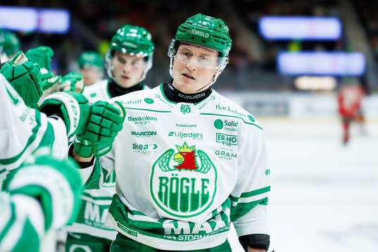 under ishockeymatchen i SHL mellan Frölunda och Rögle