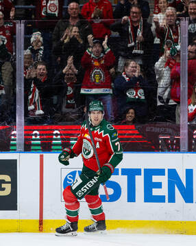 Frölundas Henrik Tömmernes jublar