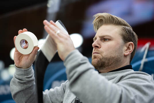Frölundas materialförvaltare Jonas Elofsson