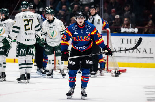 Malmö Redhawks Janne Kuokkanen deppar