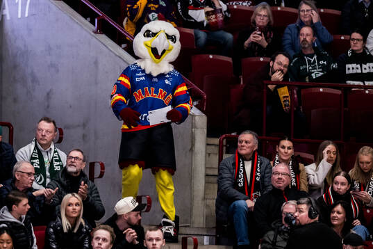 Malmö Redhawks maskot Hawkan