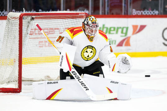 Brynäs målvakt Erik Källgren