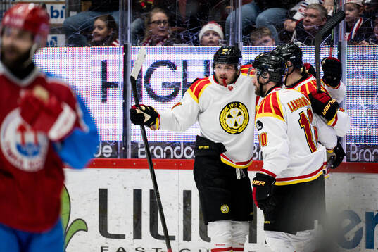 Brynäs Kieffer Bellows jublar