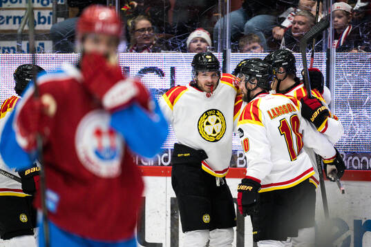 Brynäs Kieffer Bellows jublar