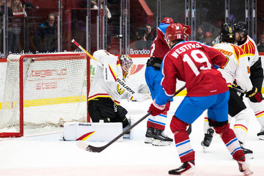 Brynäs målvakt Erik Källgren