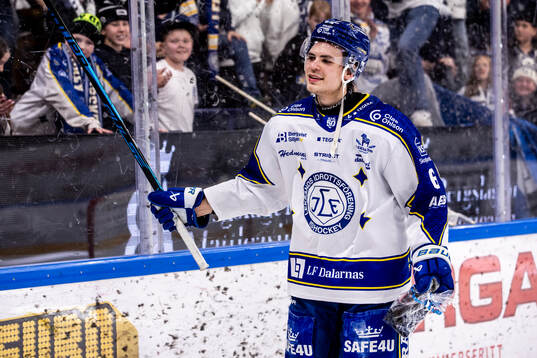 Leksands Alexander Lundqvist utsedd till matchens krigare