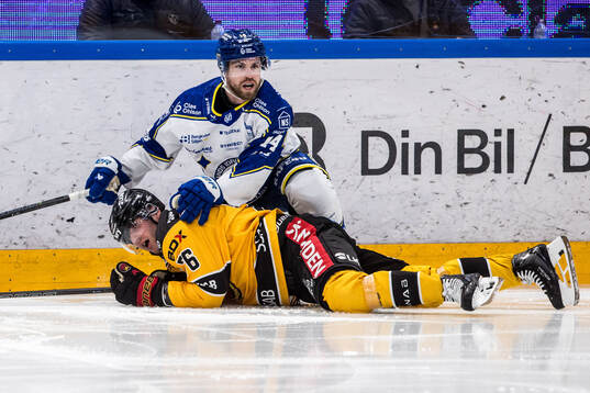 Leksands Oskar Lang och Luleås Anton Levtchi
