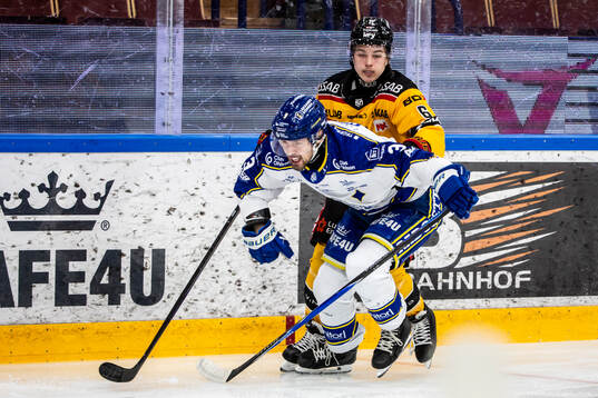 Leksands Fred Nilsson och Luleås Isac Hedqvist