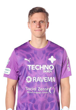 Värnamos målvakt Hugo Keto