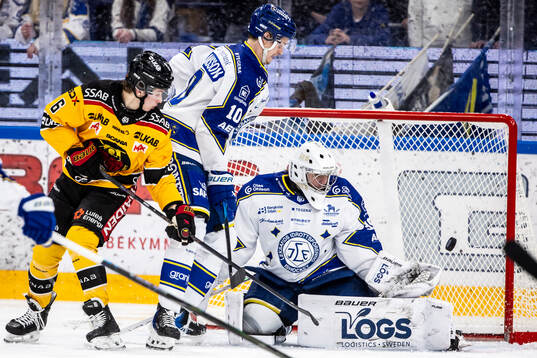 Luleås Isac Hedqvist och Leksands Anton Johansson och
