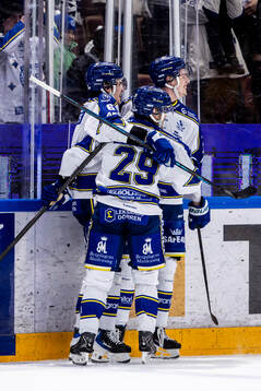 Leksands Anton Johansson jubel