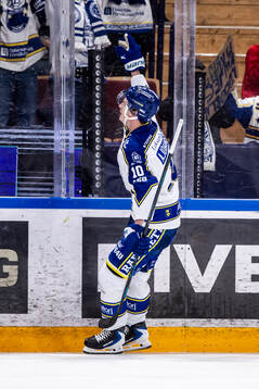 Leksands Anton Johansson jubel