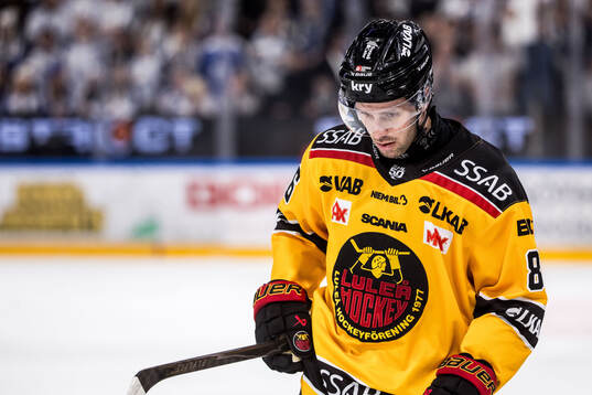 Luleås Mathias Bromé deppar
