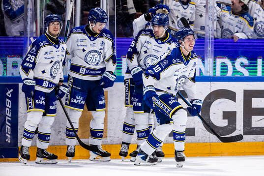 Leksands Anton Johansson jubel