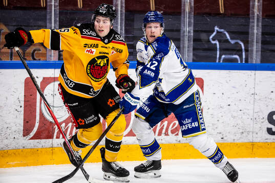 Luleås Filip Eriksson och Leksands Kalle Östman