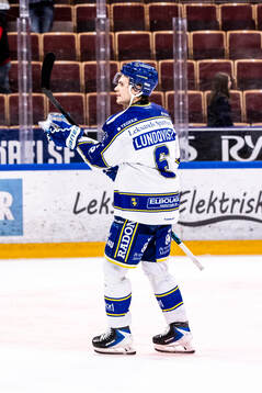 Leksands Alexander Lundqvist utsedd till matchens krigare