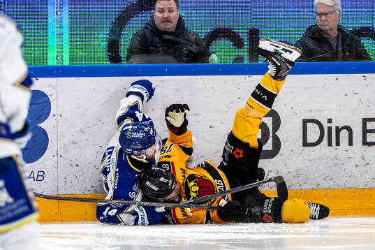 Leksands Oskar Lang och Luleås Anton Levtchi