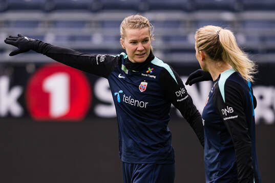 Ada Hegerberg of the Norwegian women’s national football