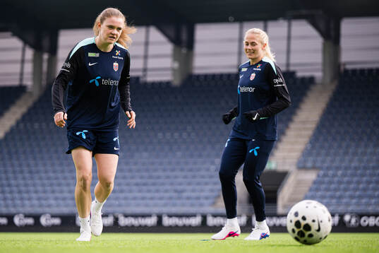 Signe Gaupset of the Norwegian women’s national football