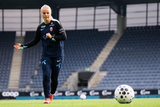 Emilie Woldvik of the Norwegian women’s national football