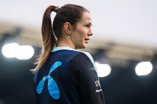 Tuva Hansen of the Norwegian women’s national football