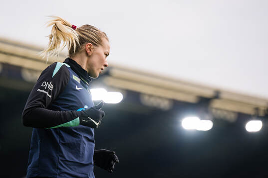 Ada Hegerberg of the Norwegian women’s national football