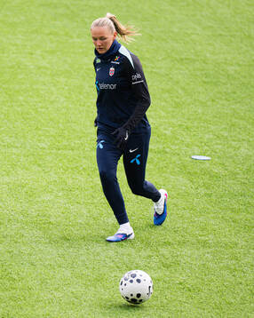 Frida Maanum of the Norwegian women’s national football