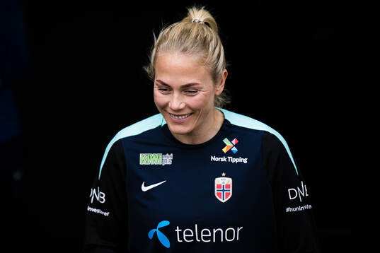 Guro Bergsvand of the Norwegian women’s national football