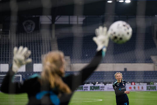 Justine Kielland of the Norwegian women’s national