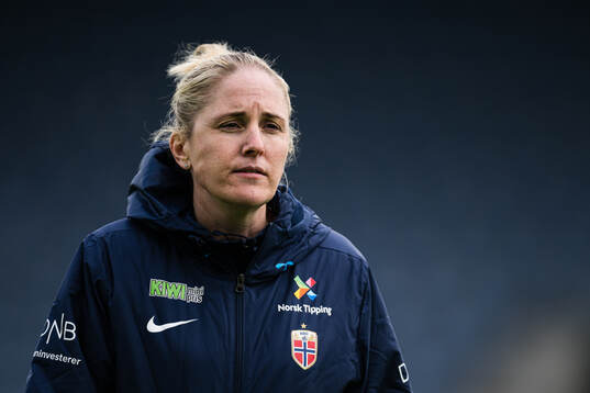 Head coach Gemma Grainger of the Norwegian women’s