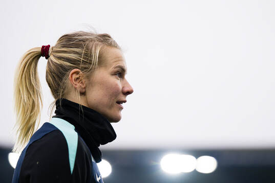 Ada Hegerberg of the Norwegian women’s national football