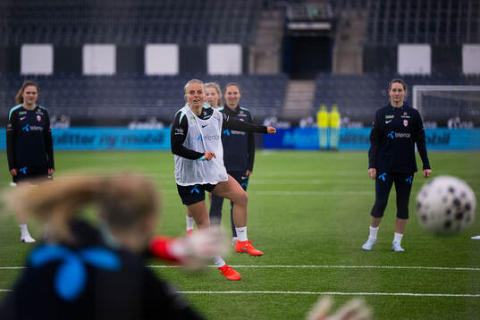Emilie Woldvik of the Norwegian women’s national football