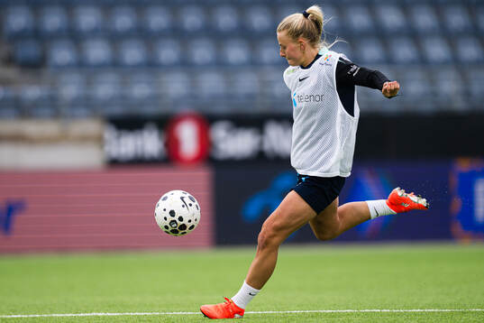 Emilie Woldvik of the Norwegian women’s national football
