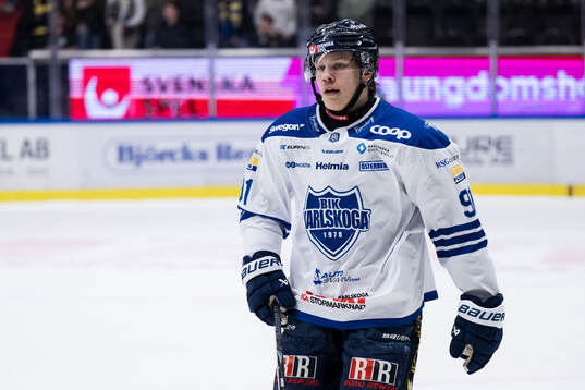 Karlskogas Tim Barkemo deppar