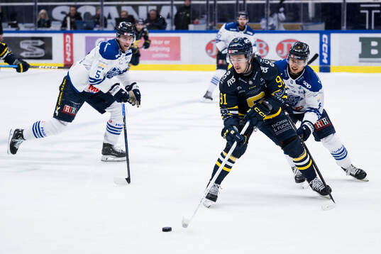 Karlskogas Jonatan Lundgren och Andre Edvardsen Simen och