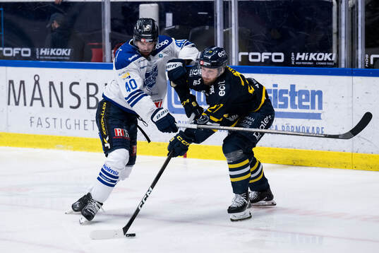 Karlskogas Kalle Jellvert och Södertäljes Daniel Norbe