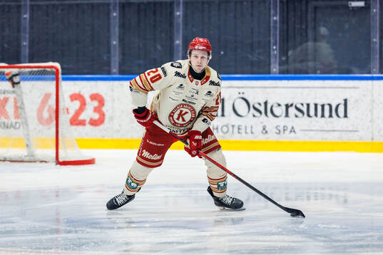 Under ishockeymatchen i Hockeyallsvenskan mellan Östersund