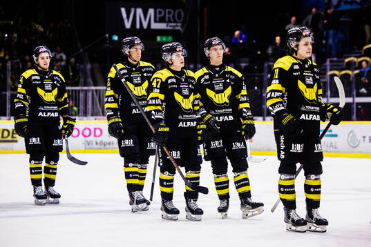 Västerås Patrick Guay och Alvin Wengrud deppar med