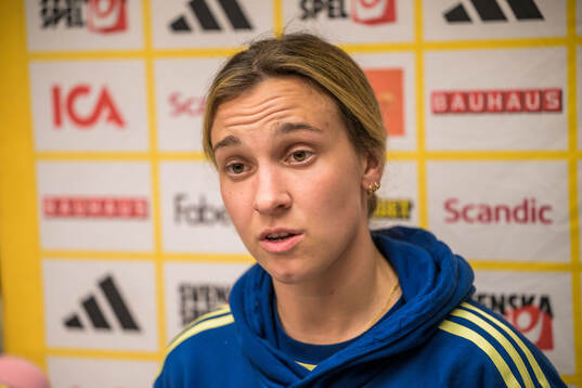 Julia Zigiotti Olme of the women's national football team