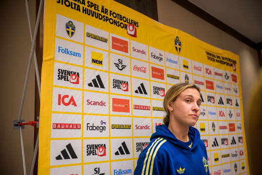 Julia Zigiotti Olme of the women's national football team