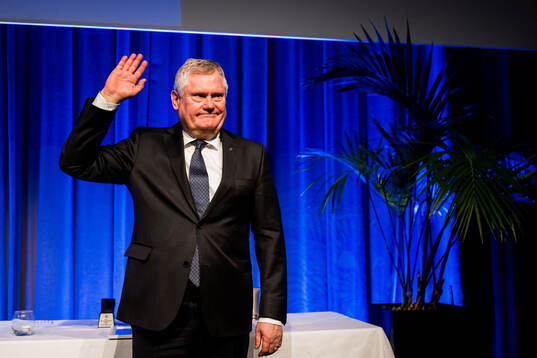 Avgående ordförande Anders Pålsson