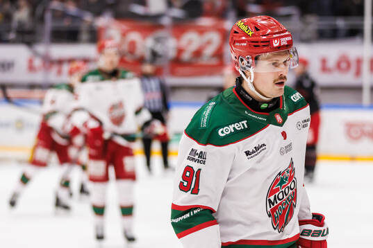 Modos Linus Andersson deppar
