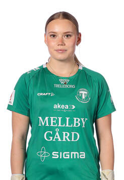 Trelleborgs målvakt Wilma Delerud
